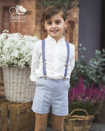 Conjunto de niño con tirantes Caterina Conjunto de niño con tirantes Caterina