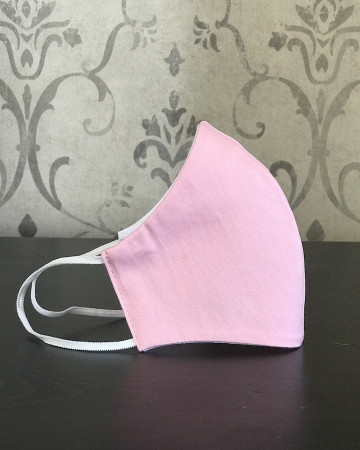 Mascarilla de Satén Rosa Mascarilla de Satén Rosa