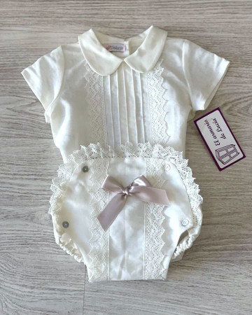 Conjunto de bautizo dos piezas 18 meses (51)