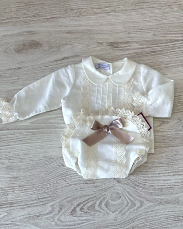 Conjunto bebé de bautizo 3 meses (50)