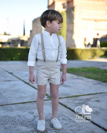 Set child with suspenders Amelí