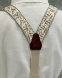 Tirante étnico beige