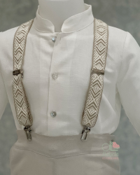 Tirante étnico beige