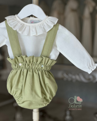 Ranita y blusa de manga larga