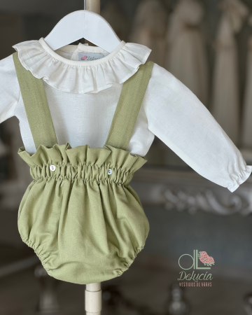 Ranita y blusa de manga larga