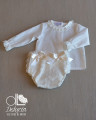 Diaper cover and blouse Mencia